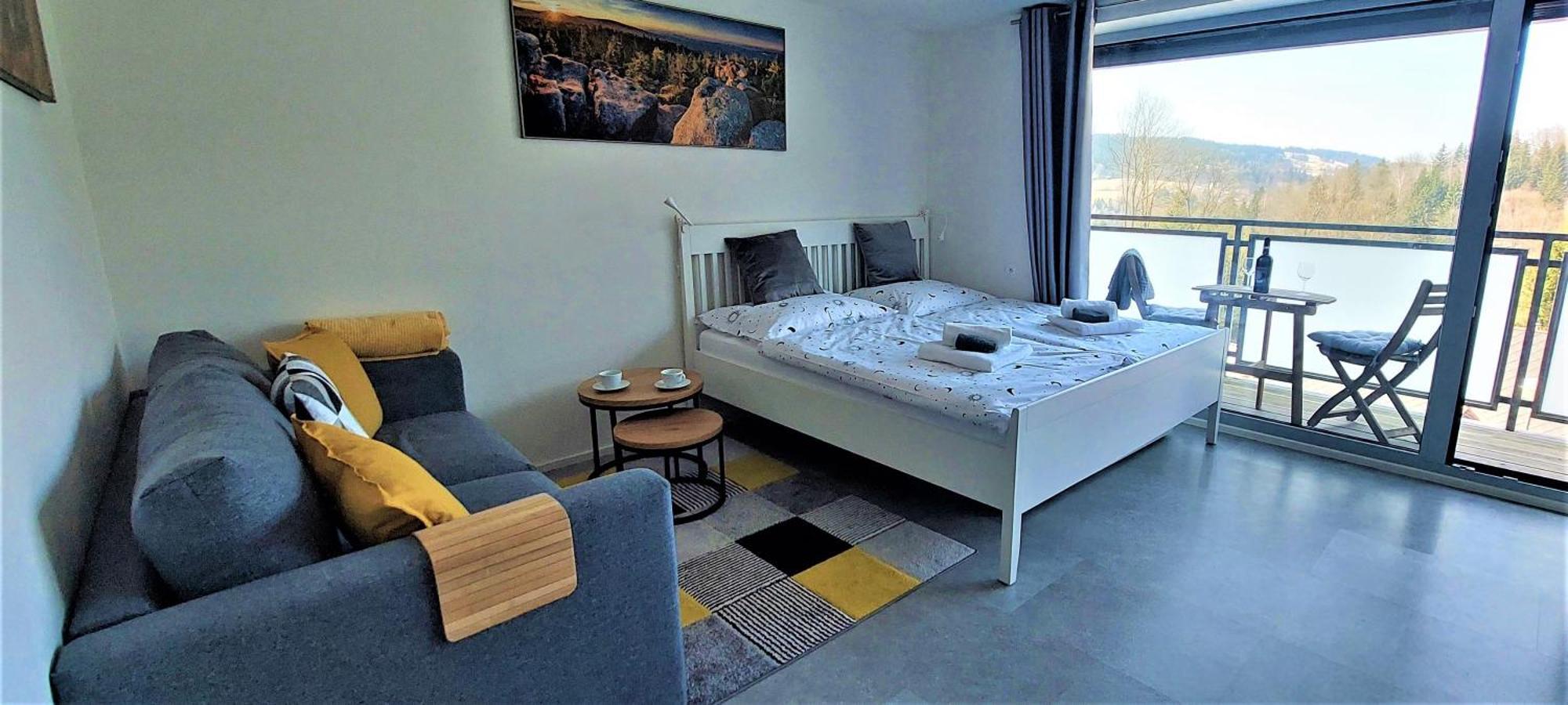 Apartman Na Kraji Lesa Janov nad Nisou Exterior photo
